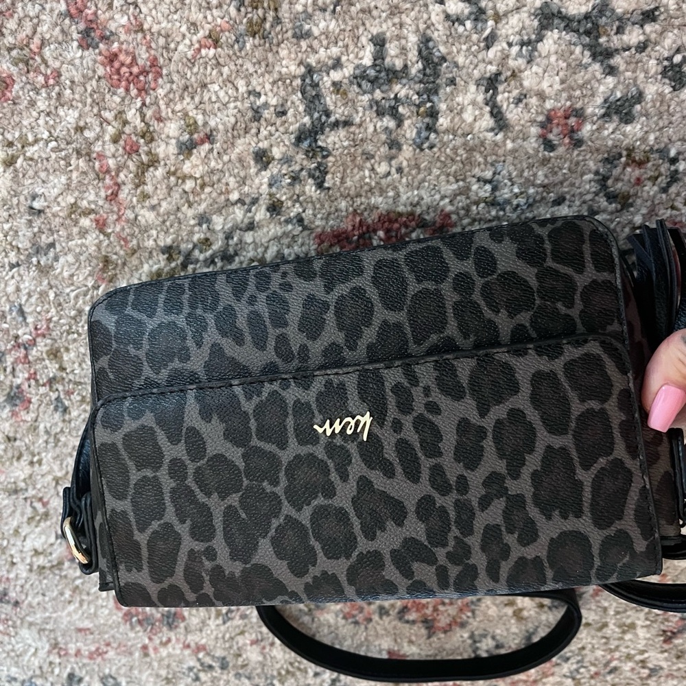 Leopard Print Crossbody Bag